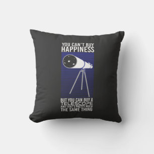 Cojín Decorativo Astronomía - No se puede comprar la felicidad