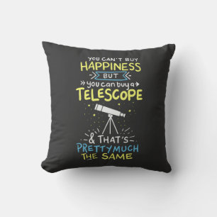 Cojín Decorativo Astronomía - No se puede comprar la felicidad