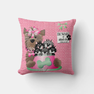 Cojín Decorativo Atacar al perro americano MoJo Pillow