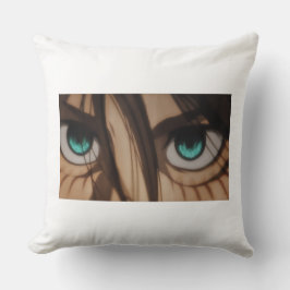 Cojín Decorativo Atacar ojos - "Si no luchamos, no podemos ganar"