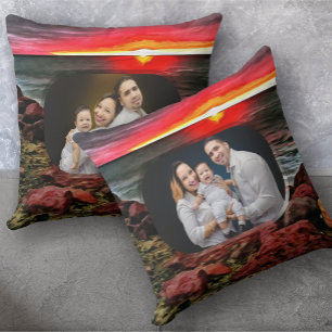 Cojín Decorativo Atardecer de la familia Banderas 914