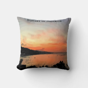 Cojín Decorativo Atardecer en Jamaica