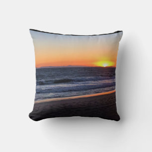 Cojín Decorativo Atardecer en Newport Beach, California