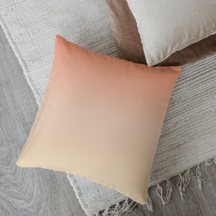 Cojín Decorativo Atardecer minimalista ombre del desierto