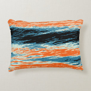 Cojín Decorativo Atardecer/Océano/Onda/Mar