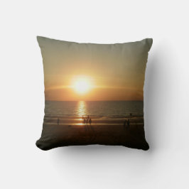 Cojín Decorativo Atardecer sobre el mar