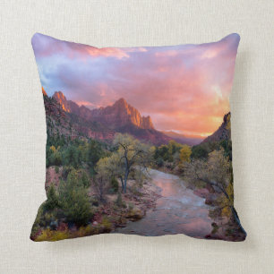 Cojín Decorativo Atardecer sobre Watchman