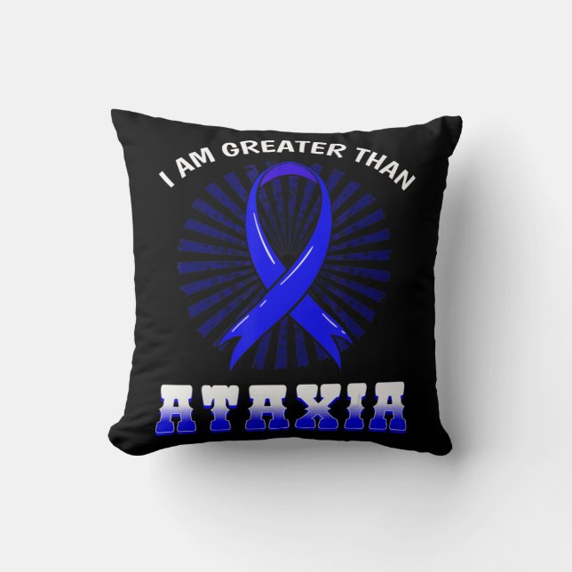 Cojín Decorativo Ataxia Conciencia Rótulo neurológico Hemiataxia Az (Anverso)