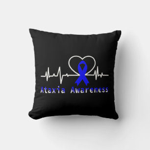 Cojín Decorativo Ataxia Sensibilización Heartbeat Guerrero Apoya Ca