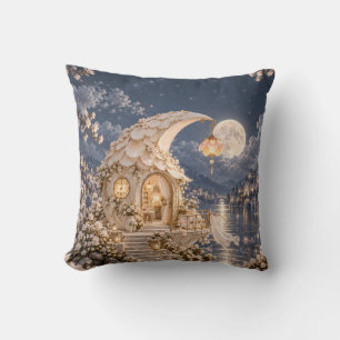 Cojín Decorativo Atelier Luna Pétalo Noche Encantada junto al Lago