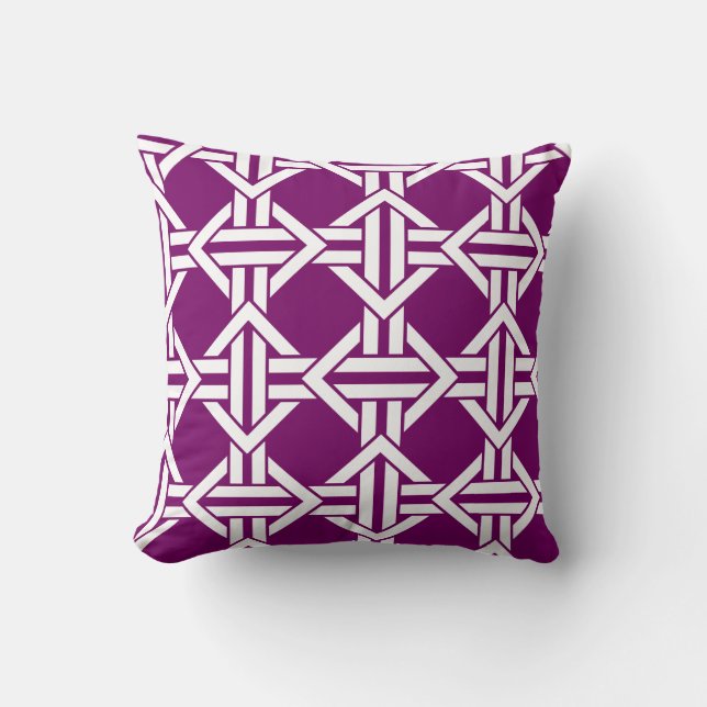 Cojín Decorativo Aterrizaje de nudos de S.K. (Anverso)