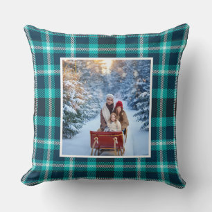 Cojín Decorativo Atesorar la temporada Plaid personalizado