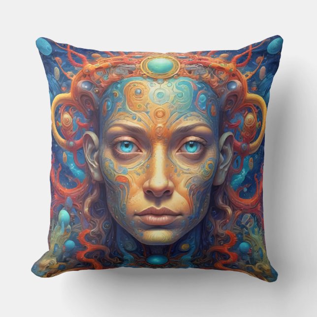 Cojín Decorativo Atlantis Throw Fantasy Pillow (Anverso)