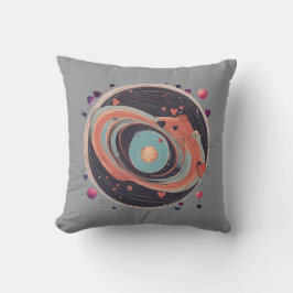 Cojín Decorativo 💖 🌠 "Atrapado en tu órbita"