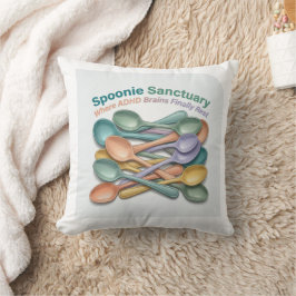 Cojín Decorativo Attention Deficit Home Decor | Spoonie Sanctuary