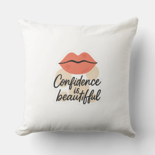 Cojín Decorativo Audaz Arte Lip con vibraciones positivas - Des tra