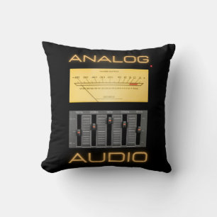 Cojín Decorativo Audiófilos de audio analógico