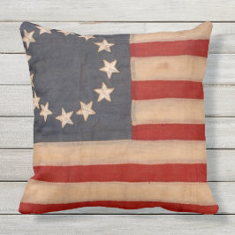 Cojín Decorativo audiophiliacs.com TODA LA BANDERA AMERICANA DUDA
