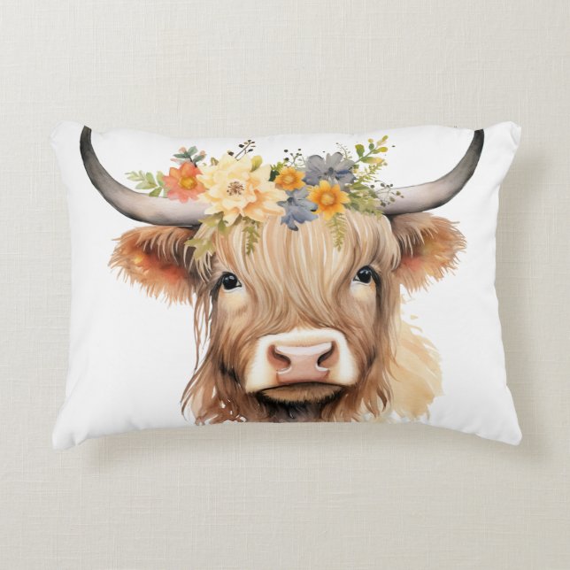 Cojín Decorativo Audrey Cow (Anverso)