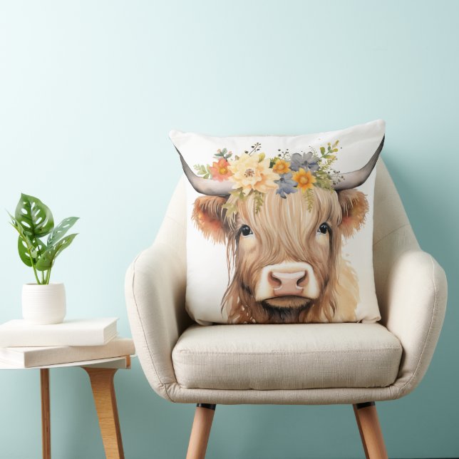 Cojín decorativo Audrey Cow 20x20 (Silla)