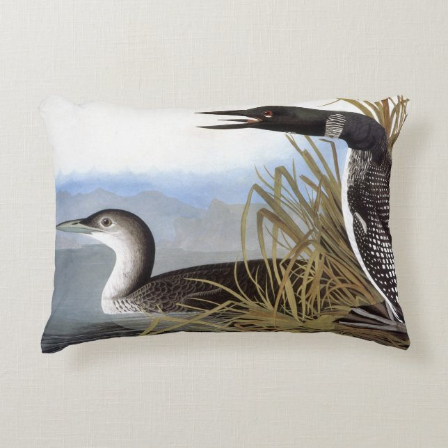 Cojín Decorativo Audubon: Bribón común (Anverso)