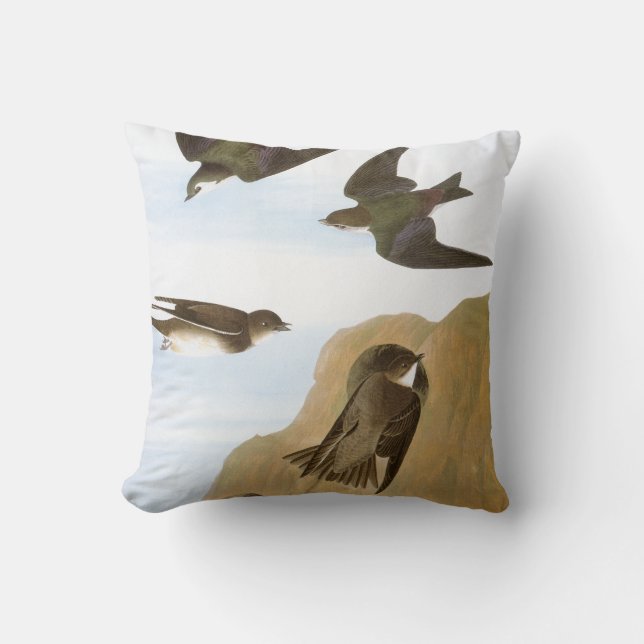 Cojín Decorativo Audubon: Tragos (Anverso)