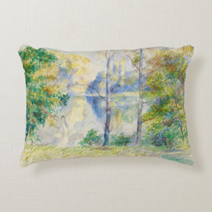 Cojín Decorativo Auguste Renoir - Vista de un parque