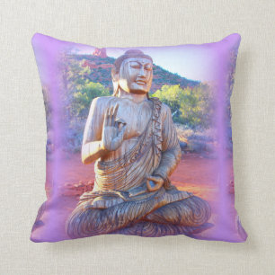 Cojín Decorativo aura lavanda buddha