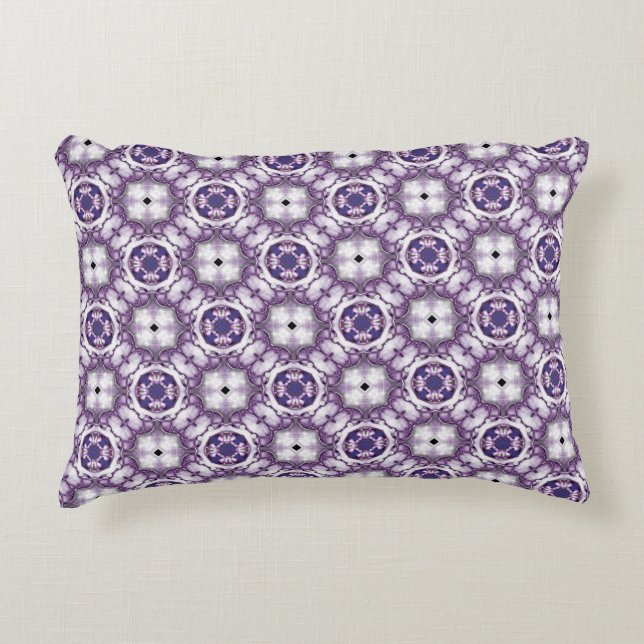 Cojín Decorativo Aureola de lavanda (Anverso)