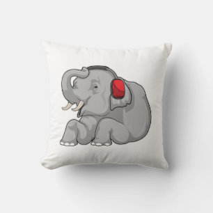 Cojín Decorativo Auriculares Elephant Music