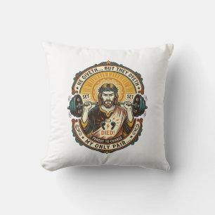 Cojín Decorativo Auriculares Jesus Muerto Set Silencioso Entrenamie