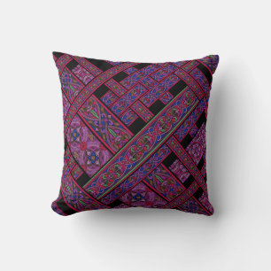 Cojín Decorativo Aurora Violeta Diagonal