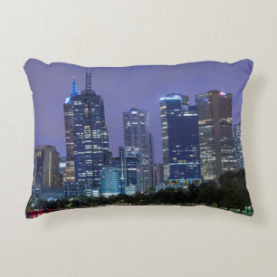 Cojín Decorativo Australia, Victoria, Melbourne, horizonte a lo lar