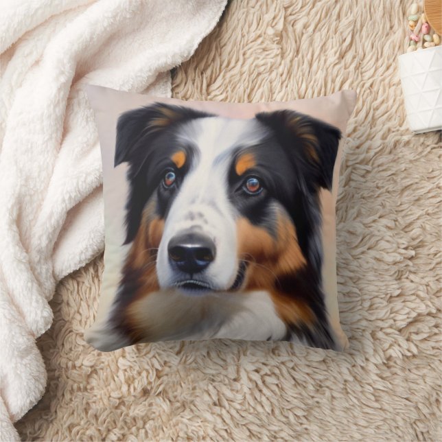 Cojín Decorativo Australian Shepherd Kopf -  (Manta)