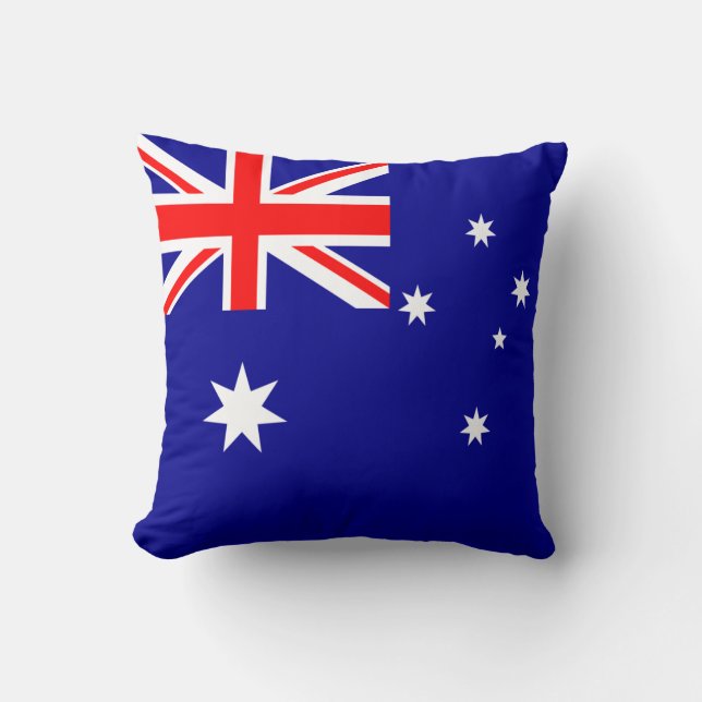 Cojín decorativo australiano de la bandera (Anverso)