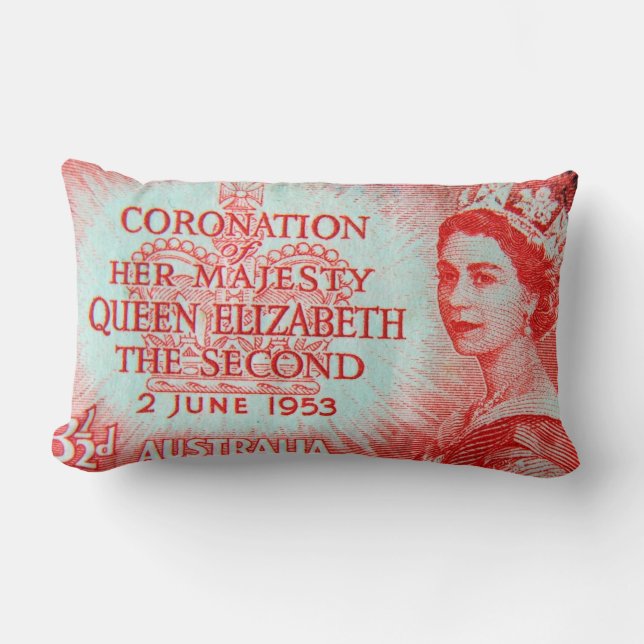 Cojín decorativo australiano de la impresión del (Anverso)