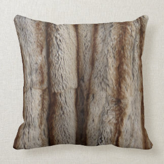 COJÍN DECORATIVO AUTÉNTICO CHINCHILLA FUR PILLOW