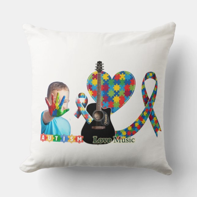 Cojín Decorativo Autism (Anverso)