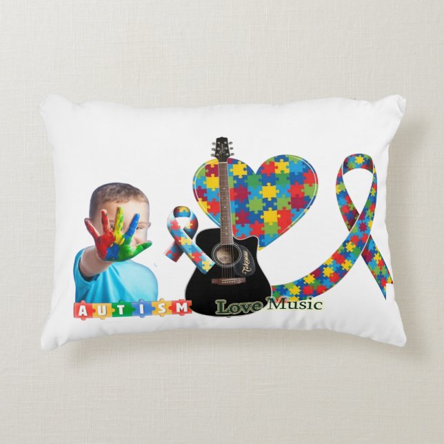 Cojín Decorativo Autism (Anverso)