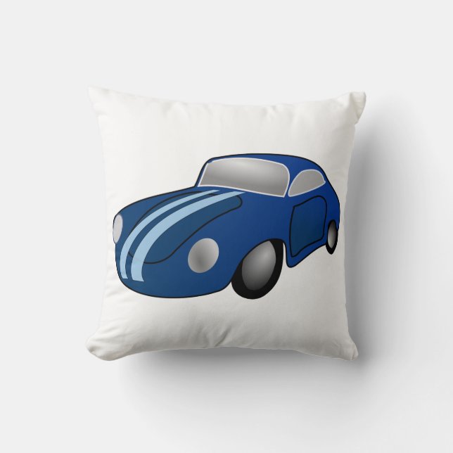 Cojín Decorativo Auto clásico (Anverso)