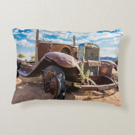 Cojín Decorativo Auto viejo y abandonado #3 en Solitaire, Namibia