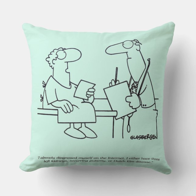 Cojín Decorativo Autoexamen (Anverso)