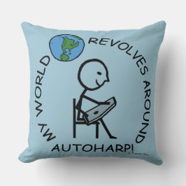 Cojín Decorativo Autoharp - El mundo gira
