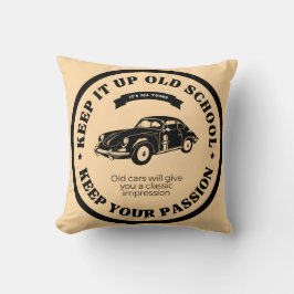 Cojín Decorativo Automóviles retro y vintage