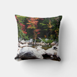 Cojín Decorativo Autopista Kancamagus en otoño