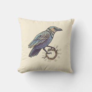 Cojín Decorativo autum raven elegante