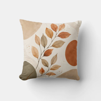 Cojín Decorativo Autumn Botanical Leaves Decorative Pillow