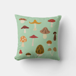 Cojín Decorativo Autumn Mushrooms Pillow