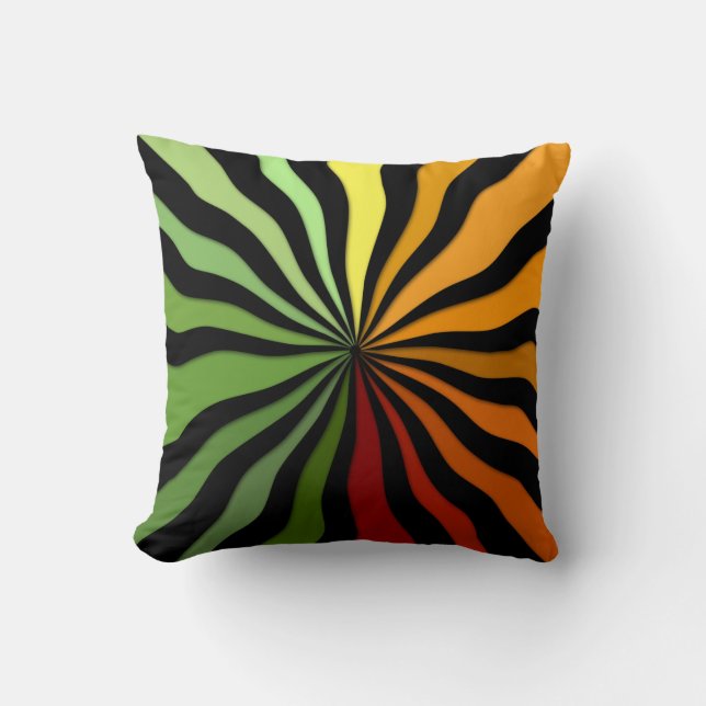 Cojín Decorativo Autumn Sunburst - ZHP (Anverso)