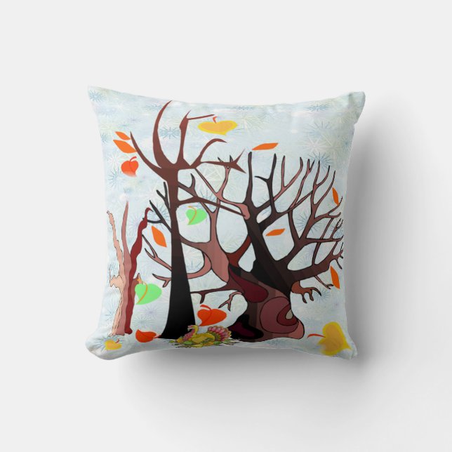 Cojín Decorativo Autumn Wonderland - (Anverso)